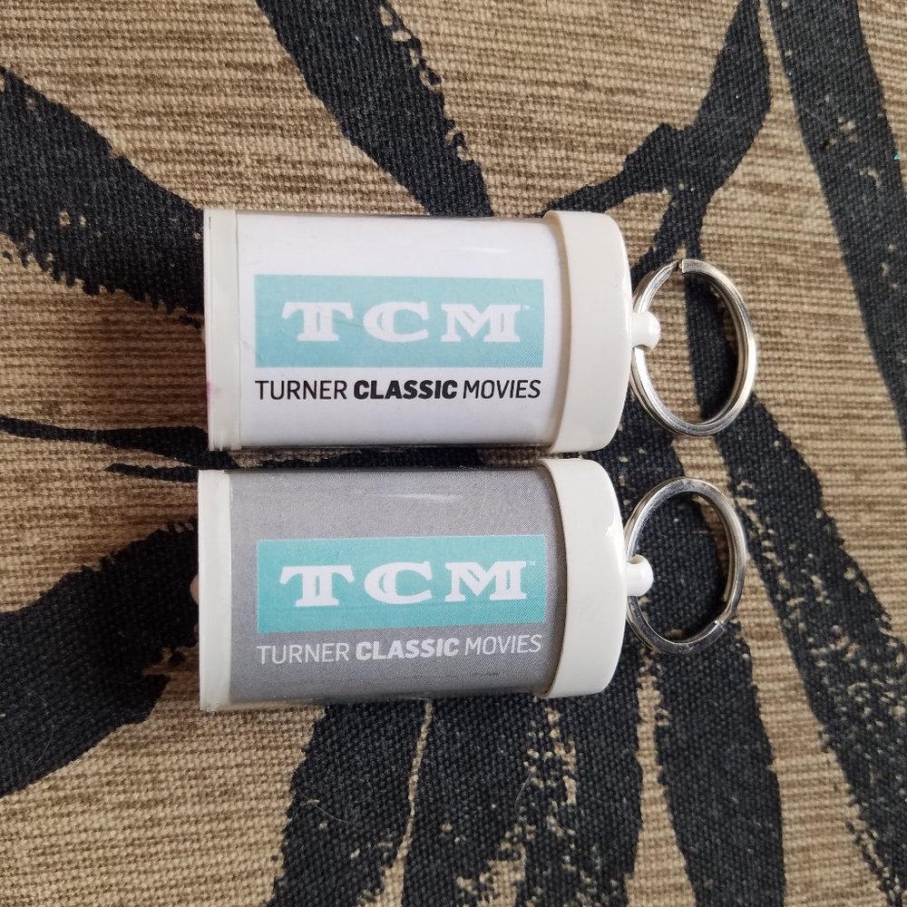 TCM Turner Classic Movies Flashlight Keychains